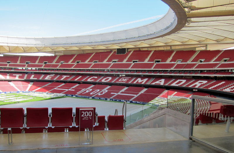 Soluciones Digitales Abb Ability Encuentro Anual Abb Experience Wanda Metropolitano Estadio Vacio