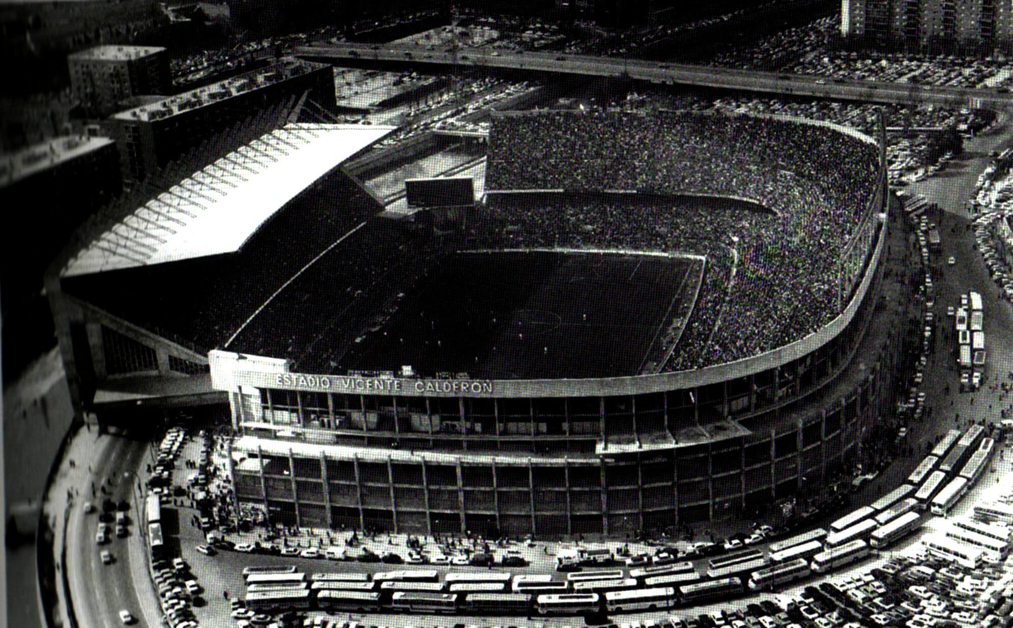 O Atletico De Madrid Estadio Vicente Calderon 1278268