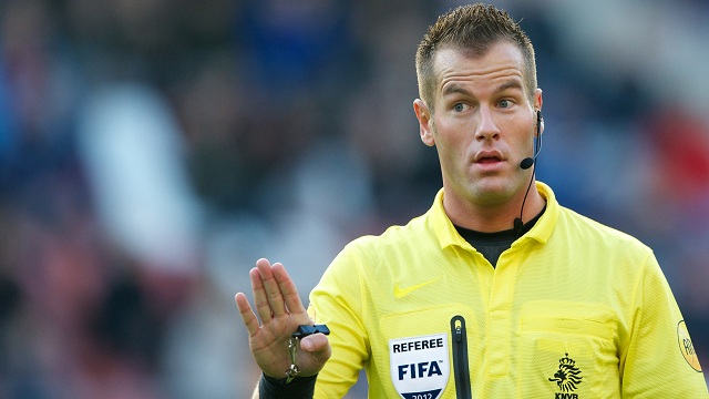 Referee Danny Makkelie During The Dutch Eredivisie Match Between FC Utrecht And FC Twente At The Galgenwaard Stadium On November 18, 2012 In Utrecht, The Netherlands.(Photo By VI Images Via Getty Images)