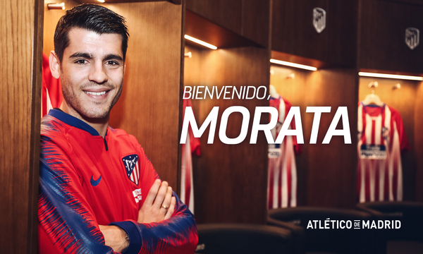 Альваро Мората — игрок Атлетико